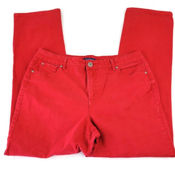 Bandolino Samantha Straight Leg Jeans 